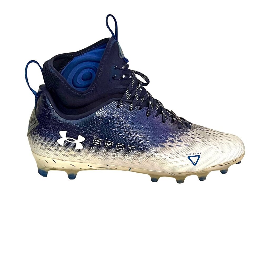 Under Armour Spotlight Lux MC 2.0 Men’s 10.5 Royal Blue 3025082-400 UK 9.5 EUR 4